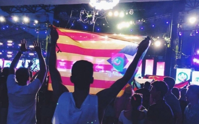 Martí Graells, durant l'Ultra Music Festival/ Cedida