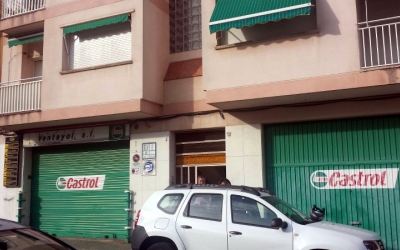 Imatge del bloc de pisos on ha tingut lloc el succés