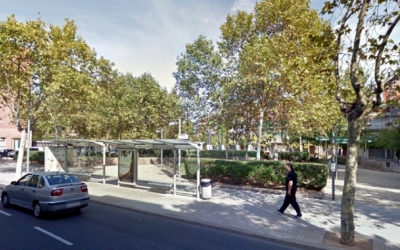 A la plaça Mestre Planas, és un dels punts on s'ha actuat