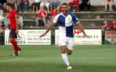 Felipe Sanchón celebrant el seu gol | Sendy Dihor