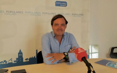 Esteban Gesa a la roda de premsa | Pau Duran