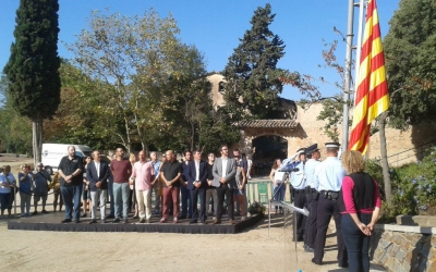 L'acte de la Diada l'any passat al monòlit a Lluís Companys