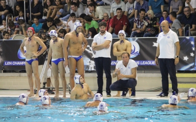 Temps mort de l'Astralpool al partit contra el Szolnoki | Pau Vituri