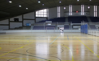 Pavelló Municipal d'Esports a Sol i Padrís.|Foto: Juanma Peláez