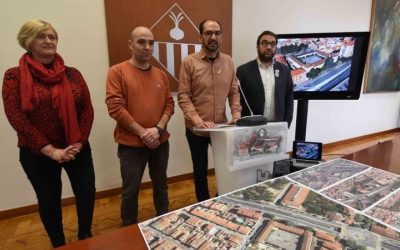 Serracant i els tinents d'alcalde han presentat avui la resolució de la Caserna/ Roger Benet