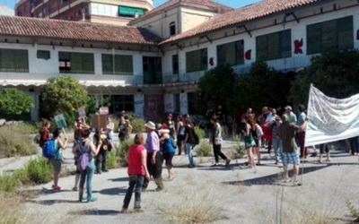 Volem la Caserna ocupa la finca des del mes de juny/ Arxiu Ràdio Sabadell