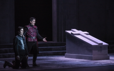 Don Carlo i Rodrigo cantant "Dio, che nell'alma infondere" | Roger Benet