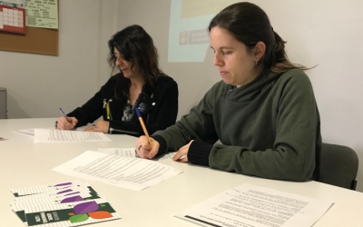 La directora general d'Igualtat, Mireia Mata, i la regidora de Drets Civils i Gènere, Míriam Ferràndiz.