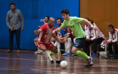 Imatges del partit d'anada entre Pia i Manresa, que va acabar empatat a 4 | Roger Benet