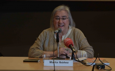 Marta Ibáñez durant la presentació del llibre | Roger Benet