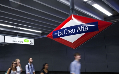 Instantània de l'estació de La Creu Alta | FGC 