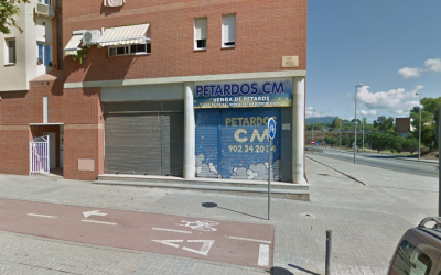 Botiga de petards afectada | Google Maps