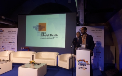 L'Espai Sabadell Rambla s'ha posat en marxa avui/ Karen Madrid