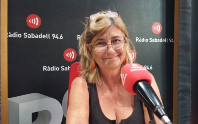 Tere Ibáñez, a Ràdio Sabadell | Pau Duran