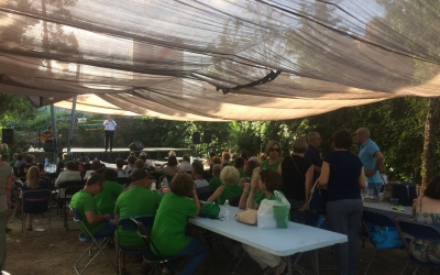 Moment de la festa reivindicativa del Parc del Nord | Helena Molist