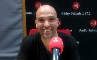 Joan Berlanga aquest matí als estudis de Ràdio Sabadell