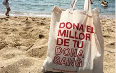 Imatge de la bossa de la campanya #omplelabossa | ACN