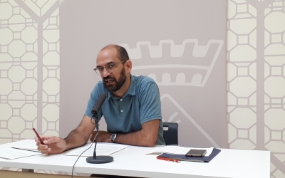 Maties Serracant ha valorat l'ocupació de Gràcia aquest matí/ Karen Madrid