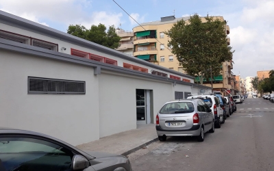 Estat actual de les instal·lacions, amb les obres molt avançades/ Cedida