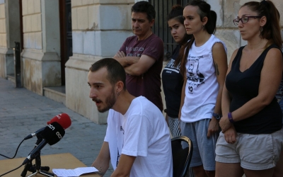 Elgio durant la roda de premsa | Cedida