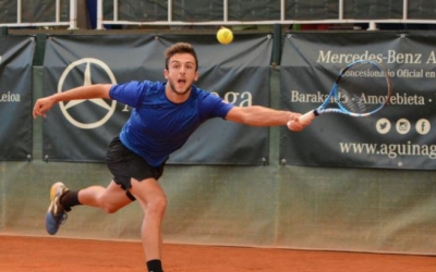 Javier Barranco, un dels favorits al triomf final a l'Open Ciutat de Sabadell
