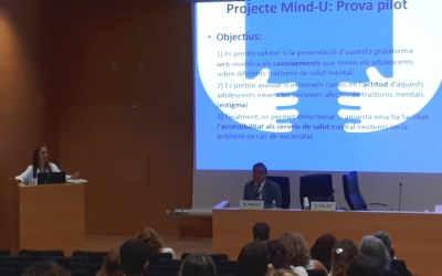 El projecte Mind-U s'ha presentat avui a l'Auditori del Taulí/ Karen Madrid