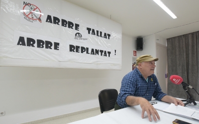 Presentació de la campanya "Arbre tallat, arbre replantat" | Roger Benet