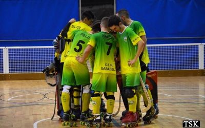 Imatge d'un partit aquesta temporada del masculí | @CEHSabadell