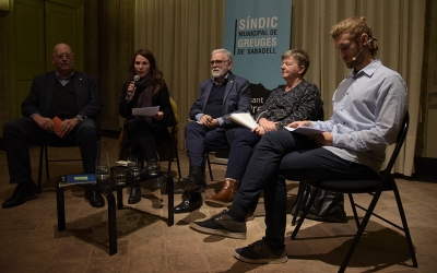 Josep Masip, Eva Abellan, Salvador Obiols, Rita Huybens i Marc Pijuan | Roger Benet