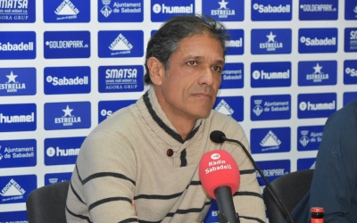 Seligrat, a la roda de premsa d'ahir | Críspulo Díaz