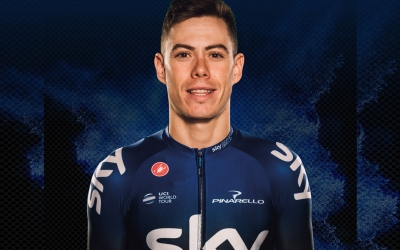 El nou mallot que vestirà aquesta temporada De la Cruz | Team Sky
