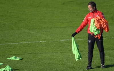 Seligrat, a l'entrenament del dijous a la NCA | Roger Benet