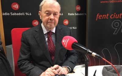 Antoni Maria Brunet avui a Ràdio Sabadell | Mireia Sans