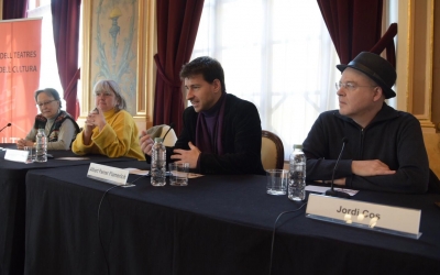 D'esquerra a dreta, Soler, Chacon, Ferrer Flamarich i Jordi Cos, de l'OSV | Roger Benet