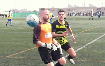 El porter Llorenç Granado va haver d'intervenir en nombroses ocasions. | Sergi Park