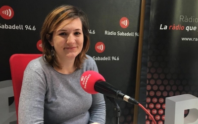 Mònica Lòpez a Ràdio Sabadell | Mireia Sans