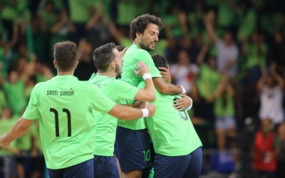 Imatge del partit disputat al Palau Blaugrana | FCF