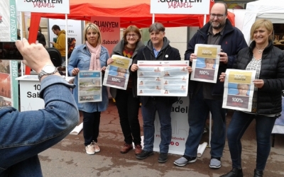 La presentació de la candidatura de Guanyem, el dia de Sant Jordi | Arxiu