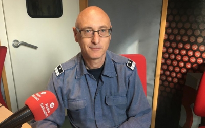 Martín Sanabria a l'entrevista a Ràdio Sabadell | Mireia Sans