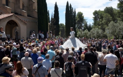 El final de la cercavila a l'Aplec de la Salut | Arxiu