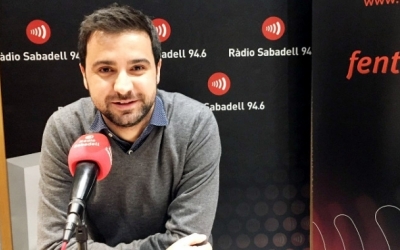 El número 2 del PSC Sabadell, Pol Gibert, en una foto d'arxiu