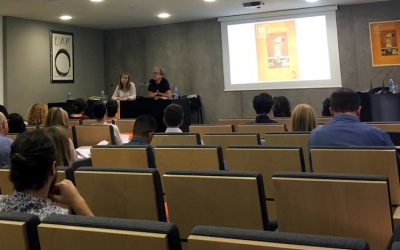 Imatge d'una de les conferències del congrés/ Cedida