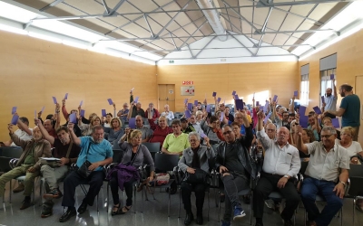 Podem Sabadell va beneir dijous en assemblea l'acord amb el PSC que ha donat l'alcaldia a Marta Farrés | Podem Sabadell