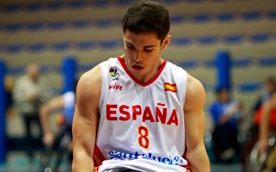 Onrubia, en una imatge d'arxiu amb la selecció | FEDDF