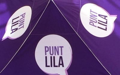 Imatge de la carpa lila de Palau-solità/ Cedida