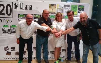 Tati Sanchís (FCA), Joan Molas (MCS), Laura Reyes (Ajuntament), Salvador Espinal (Autosi) i Jaume Marco (MCS). | Sergi Park