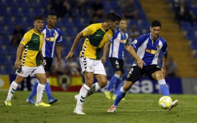 Acció del partit d'ahir al Rico Pérez | HCF
