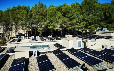 Les plaques solars del Consell Comarcal/ Consell Comarcal del Vallès Occidental