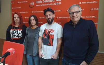 D'esquerra a dreta, Clara Borrero, Anna Bala, David Burdia i David Ros | Ràdio Sabadell