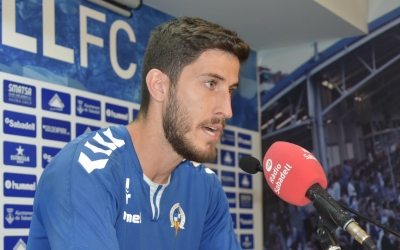 Aleix Coch, a la roda de premsa d'avui | Críspulo Díaz